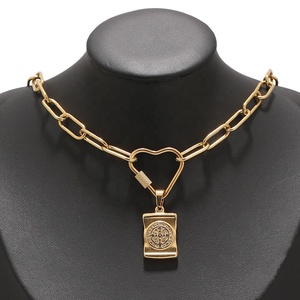 Chiusure a vite ovali a forma di cuore e stella in oro, grandi moschettoni <span class=keywords><strong>per</strong></span> la creazione fai da te di collane, <span class=keywords><strong>bracciali</strong></span> e portachiavi - Product Image 6
