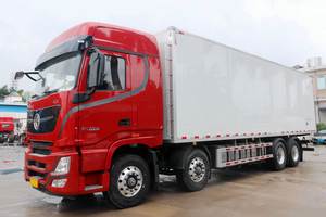 New Dongfeng Manual Diesel 8*4 Refrigerator Truck 9.4m Frozen <b>Box</b> <b>Van</b> for Ice Cream & Medicine Transport Euro 6 Emission - Product Image 4