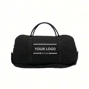 Nueva Llegada, Bolsa de Viaje de Lona de Gran Capacidad con Logotipo Personalizado, Bolsa de Fin de Semana con Cierre - Product Image 1
