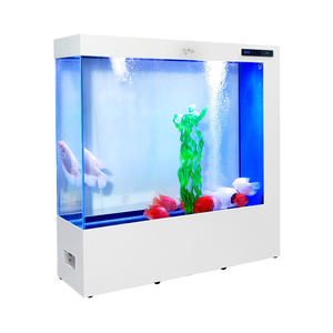 حوض سمك فاخر من الزجاج فائق الوضوح بتصميم مستطيل فائق الهدوء سعة 312-1040 لتر من RUIBIT لغرفة المعيشة قابل للتخصيص - Product Image 5