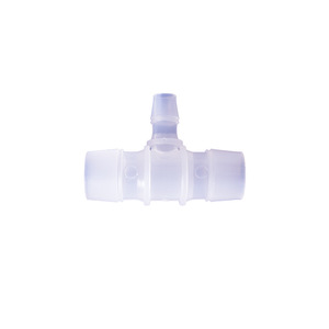 Raccord en T en plastique de type T de la dynastie Ming, transparent, de 1 à 25 mm, pour transfert de fluides, type horizontal - Product Image 1
