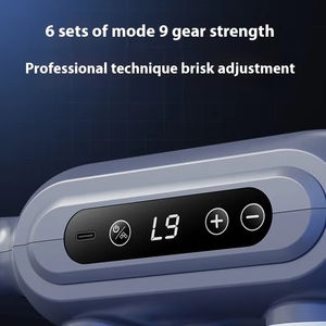 Pistola de masaje de espalda de 8 cabezales, percusión de tejido profundo, pistola de Fascia de impacto de 12mm, Fitness, deportes, trabajo de oficina, relajación, pistola de masaje eléctrica - Product Image 5