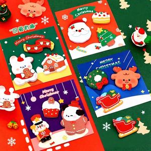 Brightly Colored Christmas Self-Adhesive <b>Memo</b> <b>Pads</b> Cute Gift Notes for Learning Office Supplies Record <b>Memos</b> Decorations - Product Image 1
