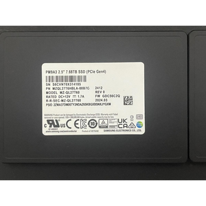 SSD NVMe PCIe 4.0 สำหรับเดสก์ท็อป รุ่นใหม่ล่าสุด PM9A3 ความจุ 7.68TB U2 MZQL27T6HBLA-00B7C - Product Image 1