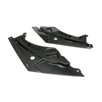 Plaque de protection de phare en fibre de carbone sèche 100% pour BMW G80 G81 G82 G83 M3 M4 2021-2023, revêtement intérieur en fibre de carbone
