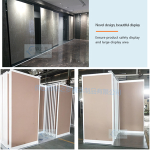 Bán buôn bền ngang kéo hiển thị đứng cho gạch men sàn gạch trượt gỗ đá giá gạch showroom hiển thị giá - Product Image 2