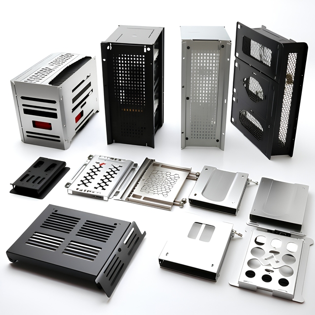 TZR Black Customized Size ISO9001 Certified Aluminum Industrial Chassis Server Rackmount & Electrical Equipment Enclosure