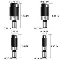 26pc foret combinaison ensemble centre poinçonnage travail du bois trois pointu foret bouchon en bois perceuse