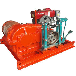 Popular <strong>3</strong> <strong>ton</strong> diesel power <strong>winch</strong> steel for cranes hy support oem customized jk/jm 10-30kn cable drum - Product Image 4