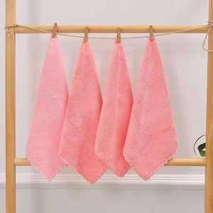 Toallitas de microfibra absorbentes para el hogar, <span class=keywords><strong>trapos</strong></span> de limpieza suave y fuerte, sin bordes, para cocina, venta al por mayor - Product Image 4