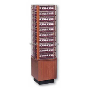 Giá Trưng Bày Trang Sức Xoay Đứng Trên Sàn Lớn Cho Cửa Hàng Giá Trưng Bày Bông Tai Trang Sức Treo Tường Bằng Gỗ - Product Image 5