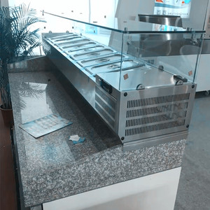 Haute qualité Réfrigération Pizza table de travail réfrigérateur/réfrigérateur commercial établi/congélateur Guangzhou - Product Image 3