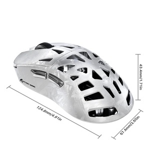 <span class=keywords><strong>Souris</strong></span> de jeu sans fil ATTACK SHARK RS6 ULTRA en fibre de carbone, 3 modes, 63g, capteur PAW3955MAX, système de batterie double magnétique 290mAh - Prévente - Product Image 6