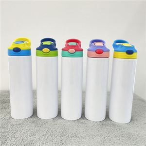 Botella Deportiva Recta para Niños de 12 oz con el Mismo Diámetro en la Parte Superior e Inferior para Impresión por Sublimación e Impresión por Transferencia de Calor - Product Image 2