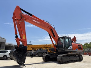 Nueva llegada excavadora usada Hitachi Excavadora hidráulica sobre orugas Caterpillar de alta calidad para la venta en Stock - Product Image 2