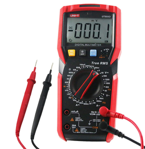 Multimètre numérique UNI-T UT89XD TRMS 6000 points de mesure, testeur de tension, de résistance, de capacité, de diode et de NCV - Product Image 1