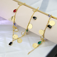 Parures de bijoux de mariage en Zircon pour femme, mariée, dubaï, boucles d'oreilles, pièces de monnaie, vente en gros,