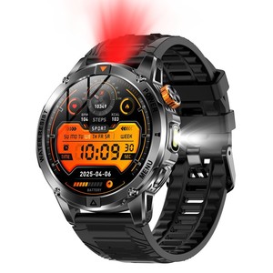 Montre connectée AK93 IP68, tracker d'activité avec moniteur de fréquence cardiaque, de tension artérielle et de SpO2, plus de 100 modes sportifs - Product Image 4