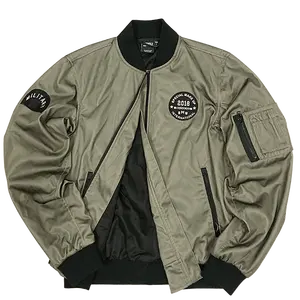 Veste universitaire classique à coupe drapée, manteau d'extérieur de sport à fermeture éclair, blouson d'aviateur de moto pour hommes