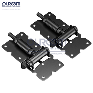 भारी शुल्क स्टेनलेस स्टील 304 स्व-समापन समायोज्य गेट, पूल विनाइल पीसी लकड़ी के बाड़े के लिए डिग्री खोलने कोण 180 - Product Image 2