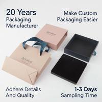 Cajas Rígidas de Joyería con Logotipo Personalizado de Alta Gama, con Impresión a Cuatro Colores, Reciclables, para Aretes, Collares y Anillos