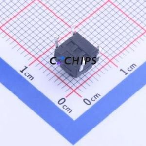 GT-TC116B-H070-L1 Tactile Switch Through hole Component (THT) Switch Single Pole Single Throw Round Button 2.5N Through Hole - Product Image 2
