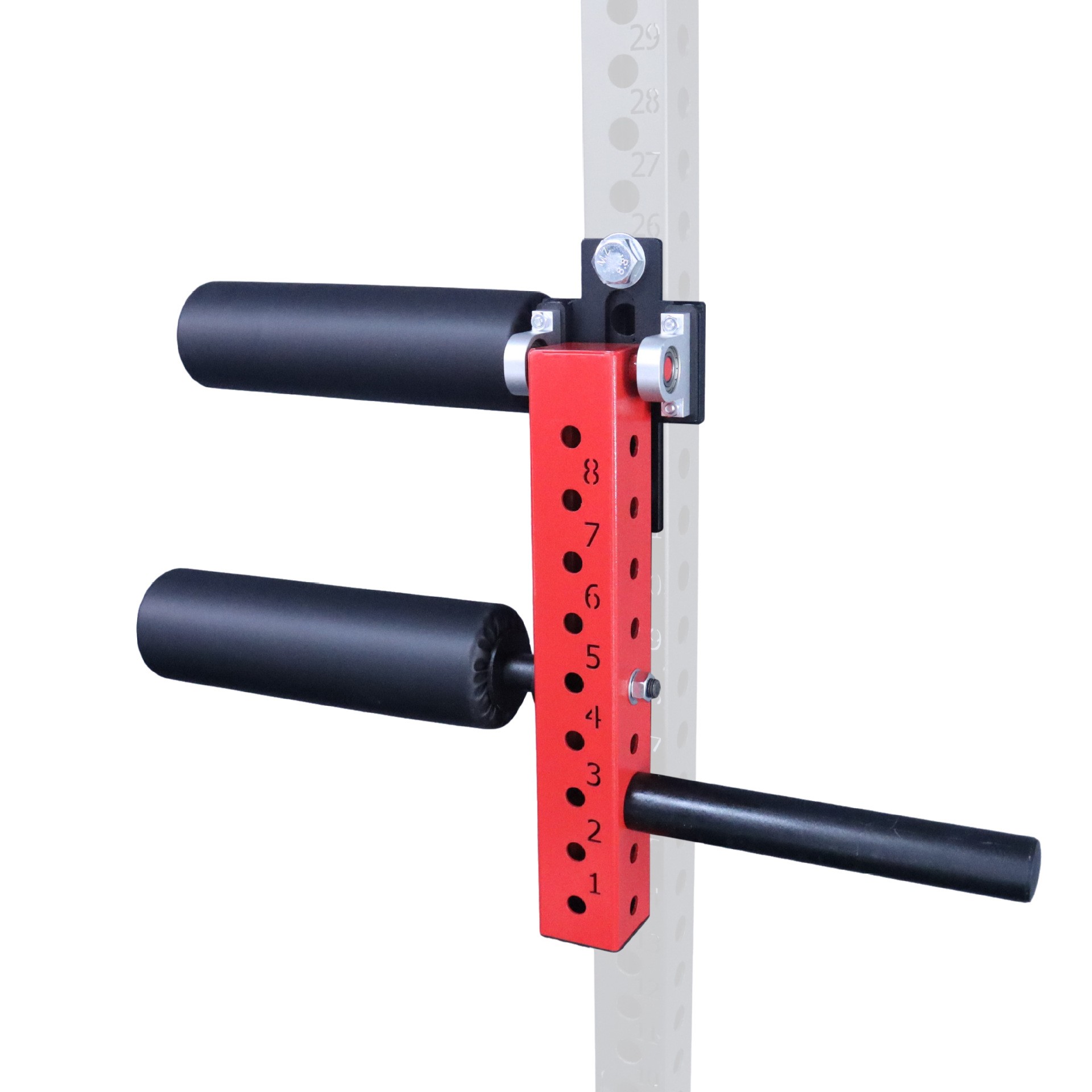 Black+ red - 50mm weight plate