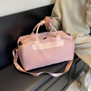 Nueva Bolsa de Viaje de Material Suave y Colorido, Bolsa Deportiva Multifuncional de Algodón - Product Image 4