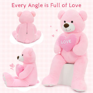 Самый продаваемый плюшевый медведь в форме сердца, большой размер, подарок на День святого Валентина для любимой, символ любви, подарок на годовщину - Product Image 4