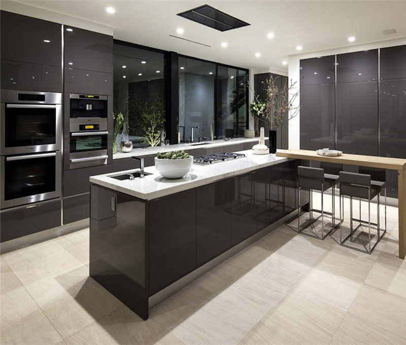 Cucina Completa Kitchen of Kitchen Cabinet Smart Door with Ready Made Kitchen Modular with Island