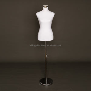 Escaparate de tienda nupcial de lujo Maniquí de medio cuerpo Mujer Boutique Terciopelo Parte superior del cuerpo Maniquí femenino de boda - Product Image 6