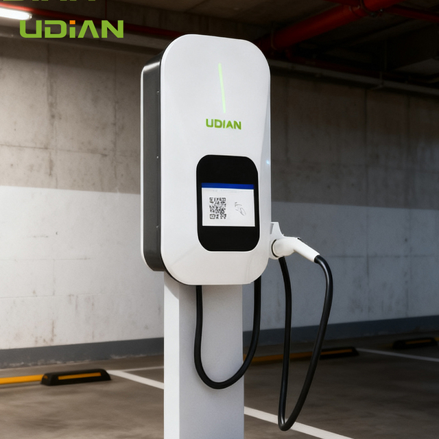 New 7KW 11KW 22KW Ev Charging Station 32A 16A AC Wall-mounted EV Charger Wallbox Electric Vehicle Charging Cable 5m