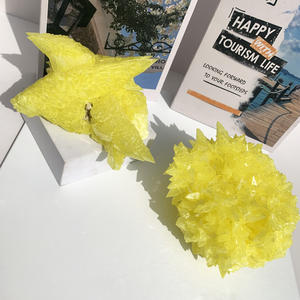 Jingfa <span class=keywords><strong>Pierre</strong></span> de cristal <span class=keywords><strong>jaune</strong></span> Fengshui de haute qualité Grappe de cristal de <span class=keywords><strong>soufre</strong></span> Spécimen de cristal de guérison - Product Image 5