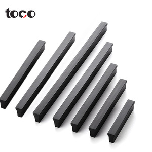 TOCO Brushed Steel Kitchen <strong>Door</strong> Handles Aluminum Handle Profile Kitchen Brass Furniture Handle - Product Image 2