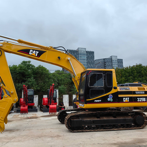 Excavadora de cadenas CAT 325B usada, 25 toneladas, excavadora hidráulica de segunda mano, máquina original de Japón/EE. UU., en buen estado, a la venta - Product Image 1
