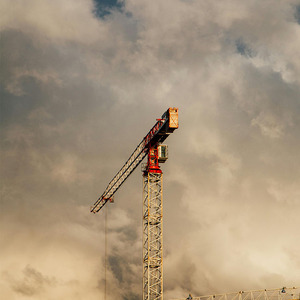 Kran Menara Flat Top Tahan Lama Untuk Proyek Pembangkit Listrik, Daya Angkat Maksimum 16 Ton, Rangka Baja Kekuatan Tinggi - Product Image 4