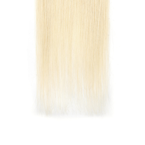 K.SWIGS Premium Natural Virgin Cuticle Aligned Durable Reusable Gentle Salon Professional Hair <b>Flat</b> Tip Human Hair Extensions - Product Image 6