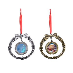 DIY персонализированные домашние Семейные Рождественские украшения Рождественские елочные украшения сублимационные рождественские украшения - Product Image 1