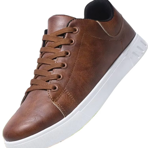 2027 NEW KJ Plus Size Men's Fashion New Fashion Summer Autumn Shoes Non-Slip Platform Casual Shoes Flat Shoes Lace-Up Shoes - Product Image 1