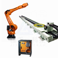 Bras de robot à faible charge utile 6 axes KR8 Robot industriel à arc R2100-2 HW avec piste linéaire équipement de manutention de palettisation