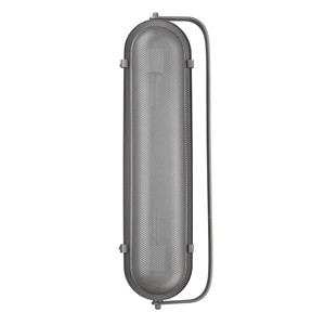 HMS Terra 2-luce grigio moderna lampada da parete contemporanea applique per soggiorno casa all'aperto con LED bianco caldo stile contemporaneo - Product Image 2
