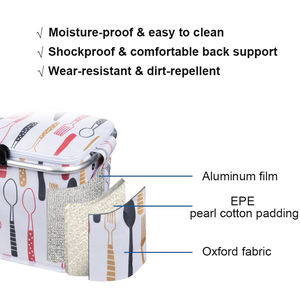 Oxford Thermal Cooler <b>Bag</b> 20L Insulated Waterproof Foldable Picnic Lunch Tote Outdoor Camping <b>Food</b> <b>Storage</b> <b>Bag</b> - Product Image 4