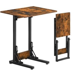 <span class=keywords><strong>Plateau</strong></span> TV pliable en forme <span class=keywords><strong>de</strong></span> C <span class=keywords><strong>Table</strong></span> <span class=keywords><strong>de</strong></span> chevet en bois <span class=keywords><strong>inclinable</strong></span> pour chambre et salon Petit chevet pour manger et se détendre - Product Image 1