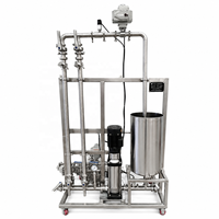 Filtre à membrane céramique HCCM en acier inoxydable à échelle pilote avec réservoir sous pression pour utilisation en laboratoire, réutilisation de l'eau, 110V/220V/380V