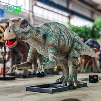 Usine de modèles de dinosaures animatroniques GECAI pour grands modèles grandeur nature, fournisseur de dinosaures pour attractions de parcs à thème, Dino Maiasaura