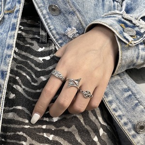 S925 Sterling Silver Daisy <b>Open</b> <b>Ring</b> For Women Flower Design Retro Minimalist Style Index Finger Jewelry Everyday Wear - Product Image 3