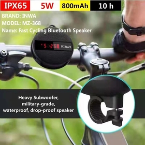 Offre Spéciale Smart LED affichage numérique sans fil 5W 10h durée de lecture haut-parleur de cyclisme extérieur Portable accessoire étanche - Product Image 3