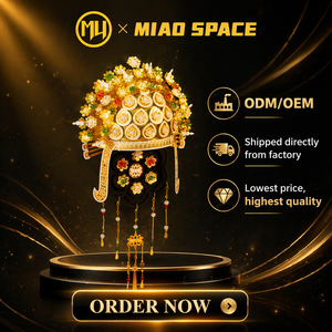Imán para Refrigerador con Diseño de Corona de Flores <span class=keywords><strong>Sui</strong></span> Li, Modelo Metálico 3D DIY, Venta al Por Mayor, Personalizable, Juguete Educativo STEM, Decoración, Directo de Fábrica, OEM, CE EN71 - Product Image 2