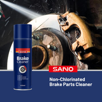 Limpiador de Frenos en Aerosol Sanvo de Secado Rápido 650ml Sin Cloro, Limpiador de Frenos de Disco, Eliminador de Polvo de Frenos OEM