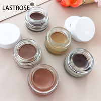 Pomade à sourcils crémeuse à base d'huile, gel à sourcils hautement pigmenté, naturel, longue durée, imperméable, marque privée, maquillage, pomade à sourcils teintée